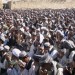 Pakistani tribesmen offer Eid Al-Fitr prayer in Chaman, a Pakistani town along Afghan border, Wednesday, Oct. 1 2008. Muslims around the world celebrate Eid Al-Fitr, which marks the end of the holy month of Ramadan. (AP Photo/Matiullah Achakzai)