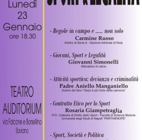 sport e legalità saviano