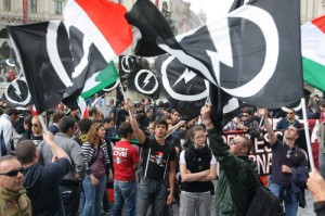Manifestazione Casapound e Blocco Studentesco