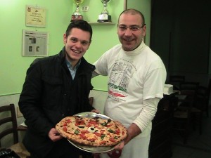 pizza occhio all'artsita con di matteo