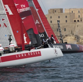 Luna Rossa a Napoli - America 's Cup