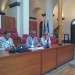 il sindaco in conferenza stampa con l'assessore Graziani e Luigi De Simone
