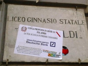 uds napoli protesta studenti