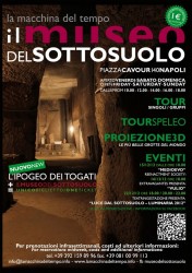 locandina eventi dicembre 2012 al Museo del Sottosuolo