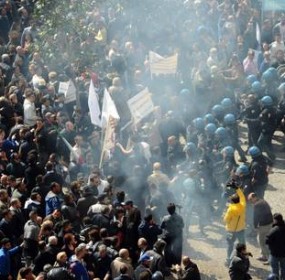 MANIFESTAZIONE CONTRO ZTL NAPOLI