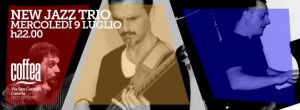 Locandina new jazz trio al coffea