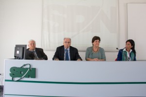 Tavolo dei relatori della presentazione (1)