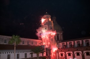 incendio campanile madonna dell'arco - sant'anastasia