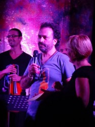 Leonardo De Lorenzo durante il concerto dedicato a Francesco