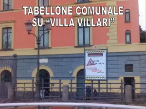 TABELLONE SU VILLARI