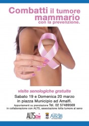 Locandina Screening Senologico Amalfi