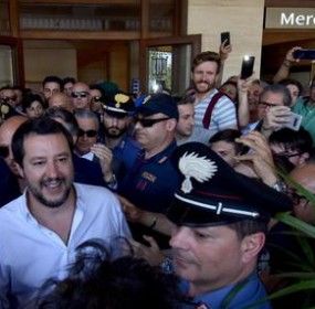 ++ Migranti:Salvini,stop Sicilia campo profughi d'Europa ++